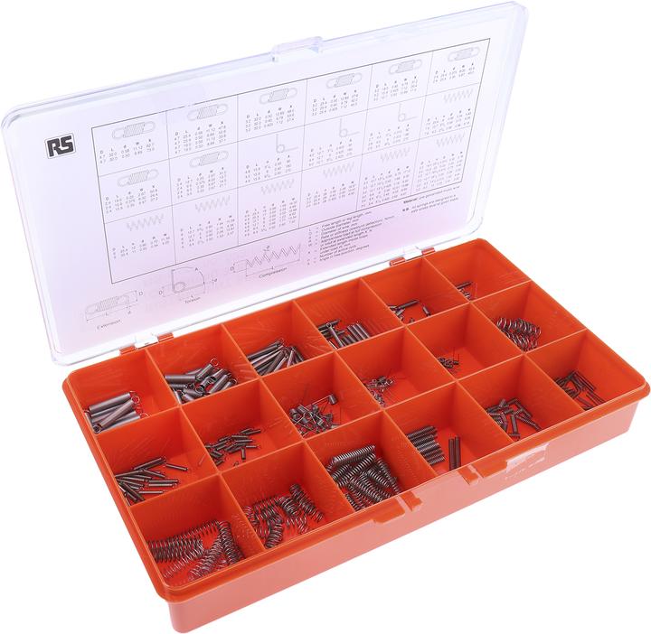 Produktbild RS PRO Federnsortiment Miniatur