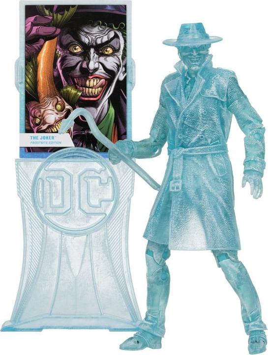 Actual product image McFarlane DC Multiverse action figure The Joker (Batman: Three Jokers) (Frostbite) (Gold Label) 18 cm