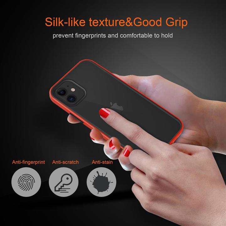 Actual product image Cadorabo Hybrid Matt Cover (Apple iPhone 11)