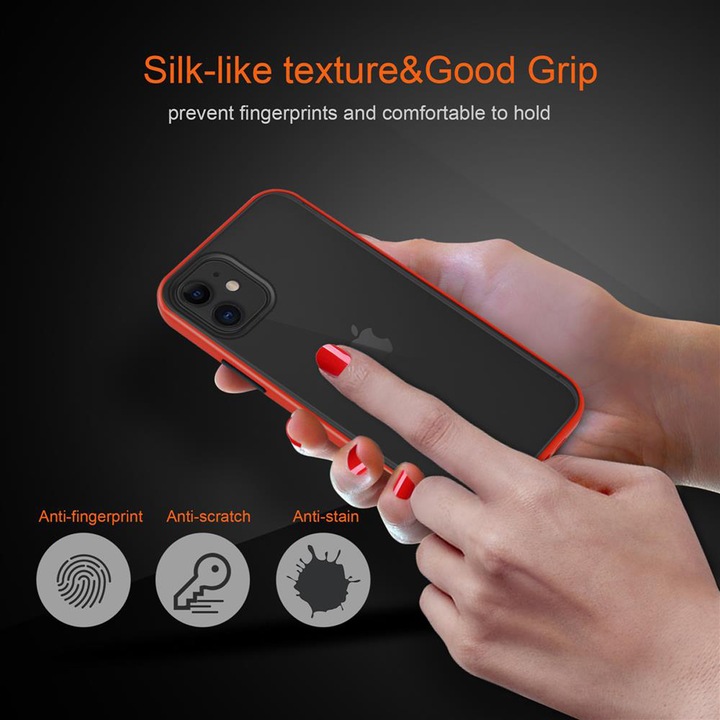 Produktbild Cadorabo Hybrid Matt Cover (Apple iPhone 11)