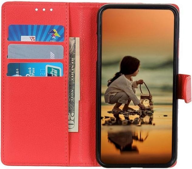 Image du produit MU Classic Série de couvertures de livres en cuir Litchi (Samsung Galaxy A14 5G, Samsung Galaxy A14)