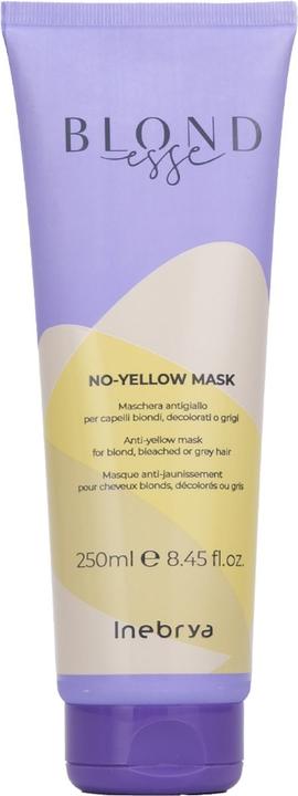 Inebrya ONDESSE No-Yellow Mask (ond.eached or gray hair ) - Mask against yellow reflections - 250ml (250 ml)