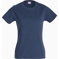 Actual product image Clique Ladies T-Shirt Classic-T 029361, cotton, blue mottled, size S (S)