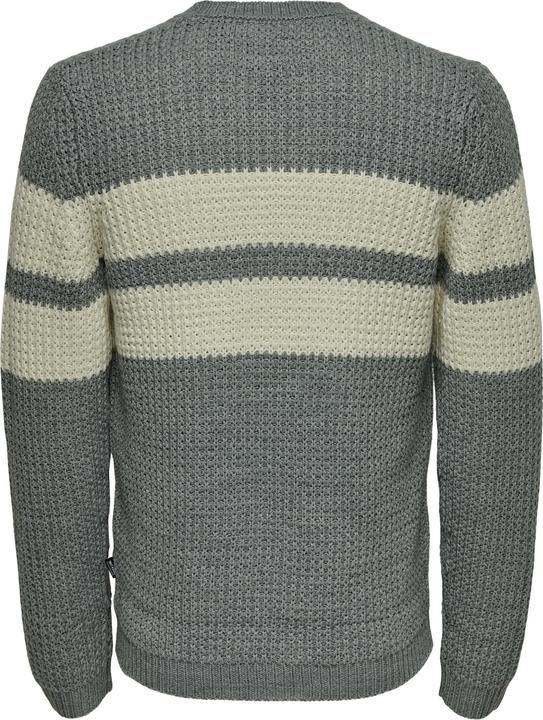 Produktbild Only & Sons Gestreifter Strickpullover (XL)