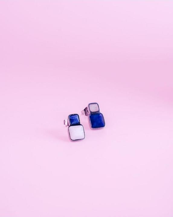 Didyma Boucles D'Oreilles - Pierre Naturelle Synthetique