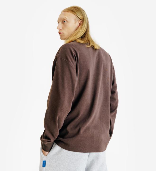 Produktbild Decathlon Langarmshirt Herren Rundhalsausschnitt Baumwolle (M)