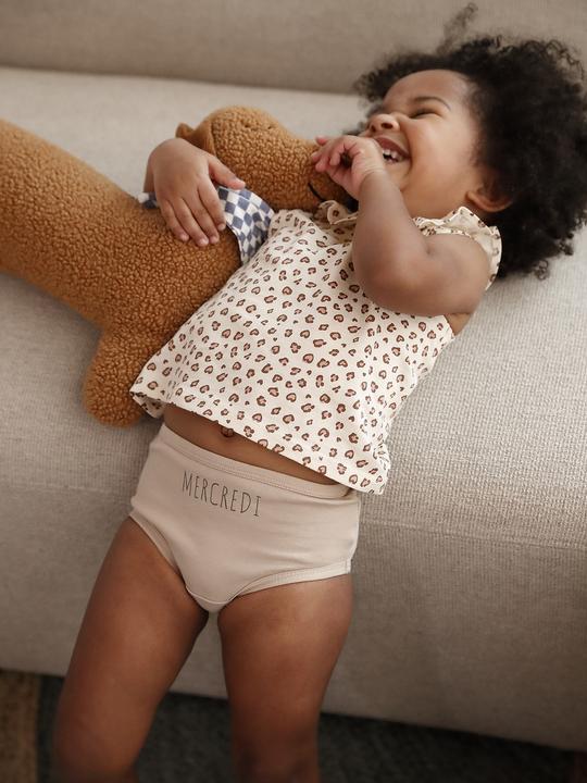 Immagine prodotto Vertbaudet Bio-Kollektion: 5er-Pack Baby Slips BASIC (80, Confezione da 5 pezzi)