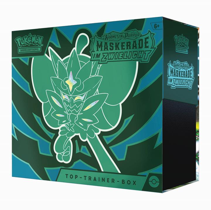 Actual product image Pokémon Twilight Masquerade (German, Elite / Top Trainer Box)