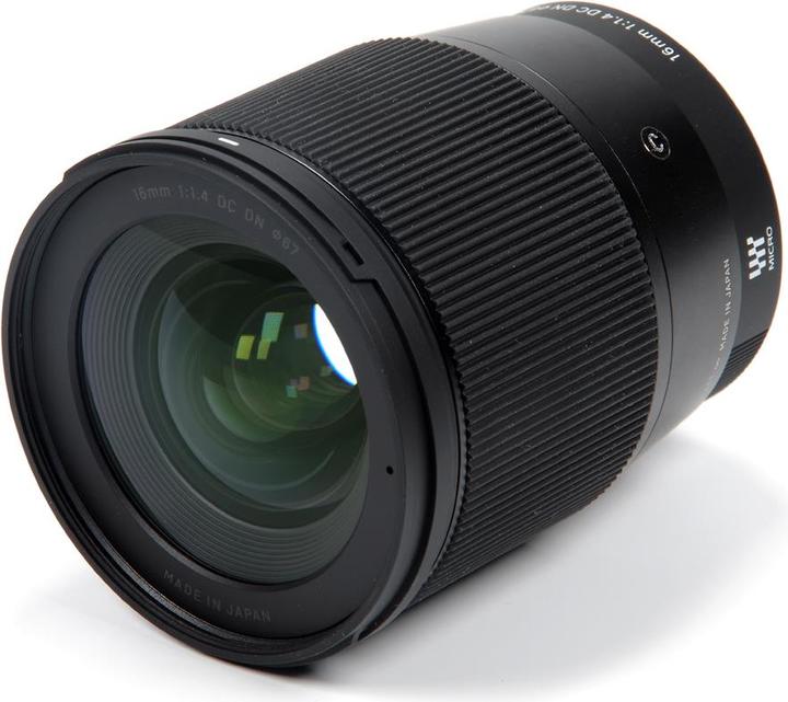Image du produit Sigma 16mm F1.4 DC DN, MFT (Micro Four Thirds, Micro Four Thirds)
