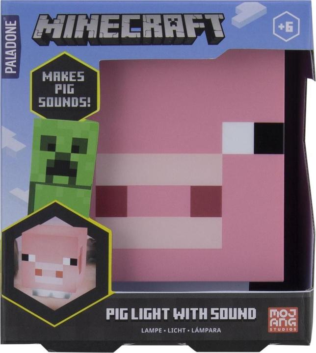 Produktbild Paladone Products Lampada Minecraft Maialino with Sound