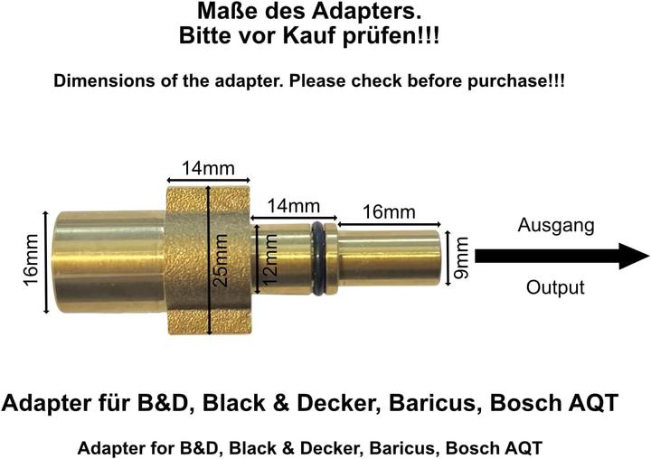 Actual product image M&M Smartek Adapter
