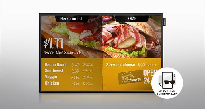 Actual product image Samsung Om24e (1920 x 1080 pixels)