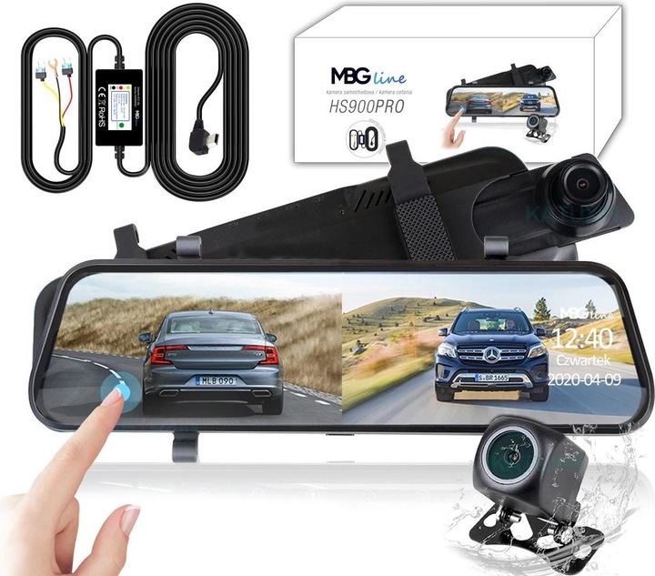 Produktbild MBG Line Videorecorder HS900PRO (Eingebautes Mikrofon, Eingebautes Display, Bluetooth, WLAN, QHD)