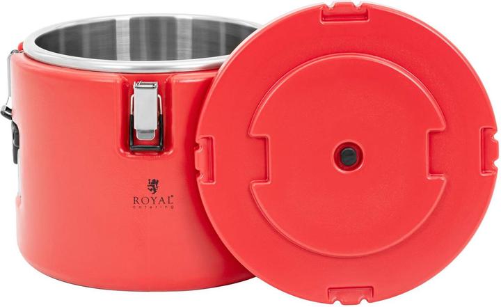 Produktbild Royal Catering Thermobehälter Edelstahl Thermobox Thermoport Warmhaltebehälter Speisen 15 L