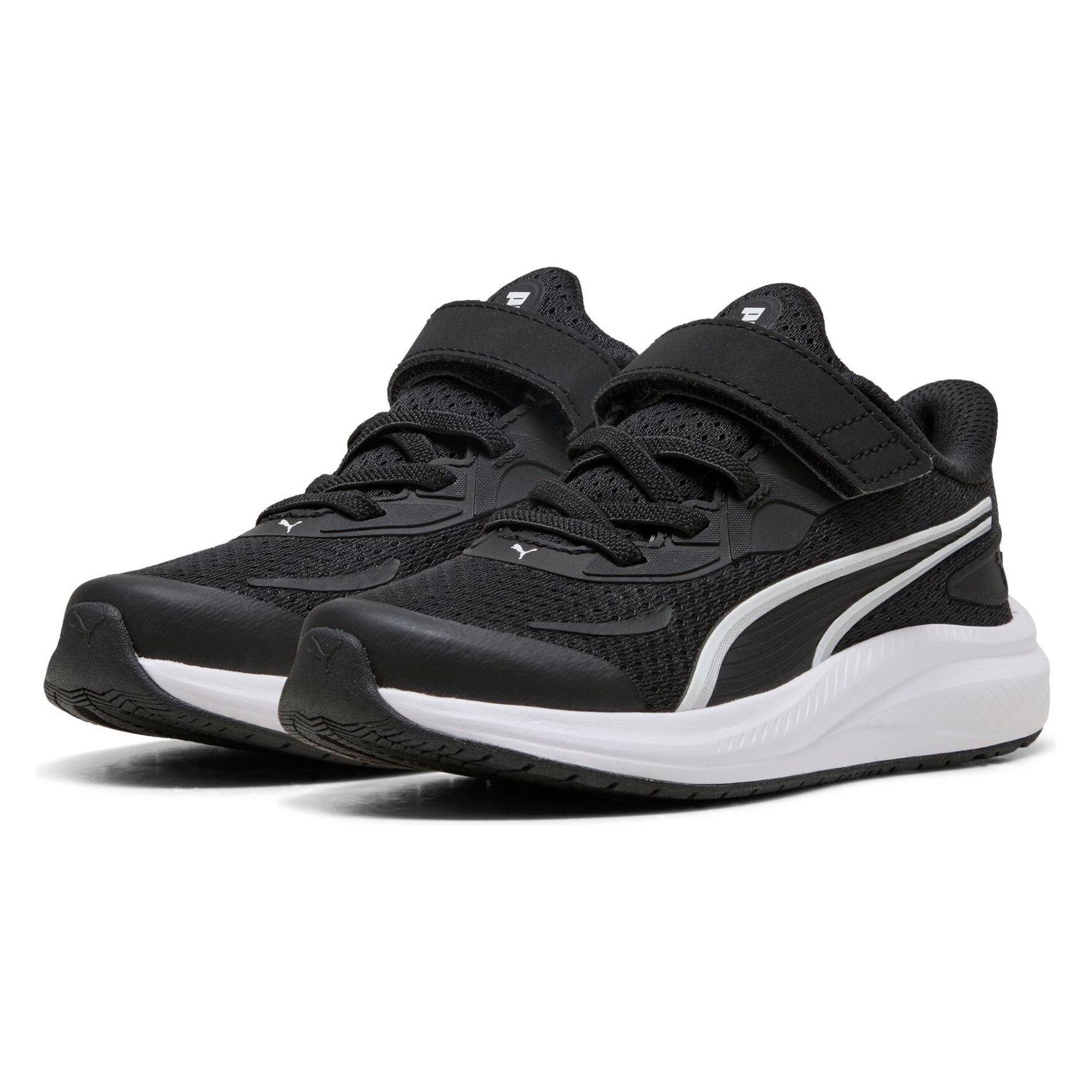 Puma, Jongens, Sneakers, Skyrocket 2 Ac+ Ps, Wit, Zwart, (28)