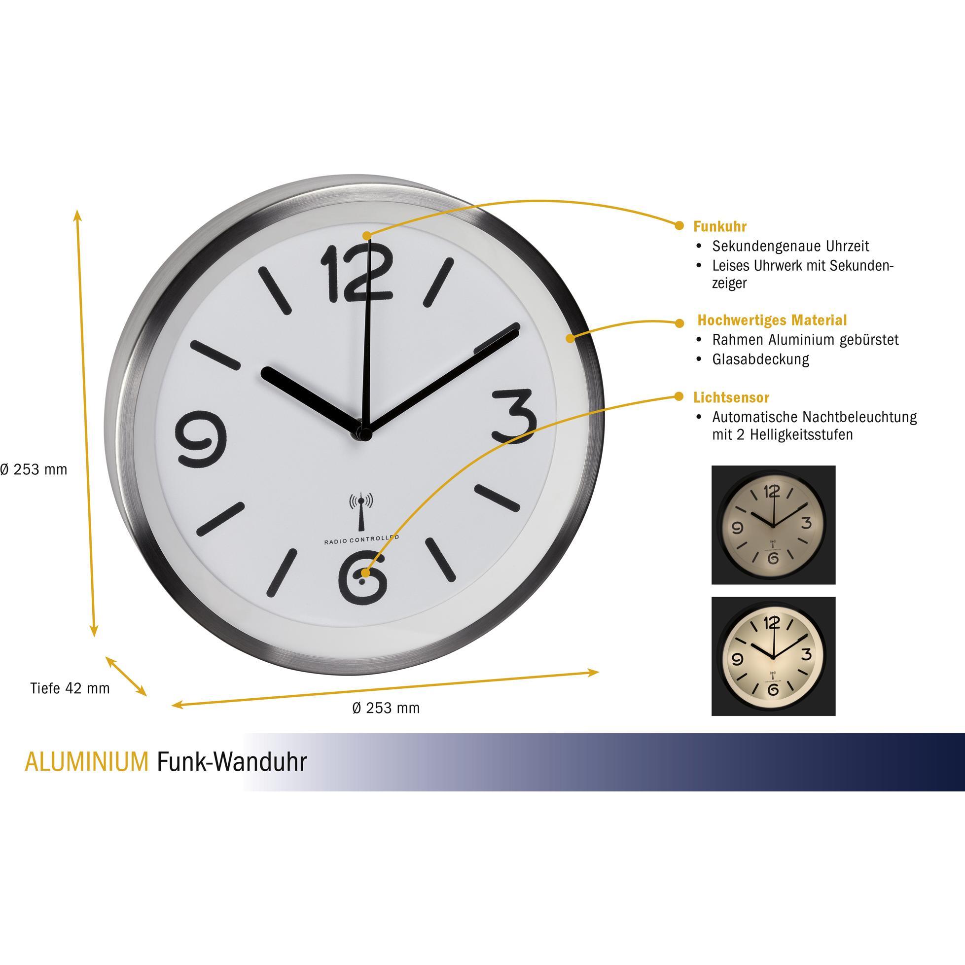 Thumbnail - TFA, Wanduhr, Funk-Wanduhr (25.30 cm)