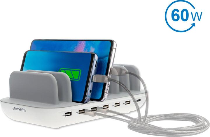 Produktbild 4smarts Charging Station Office (60 W, 7 Ports)