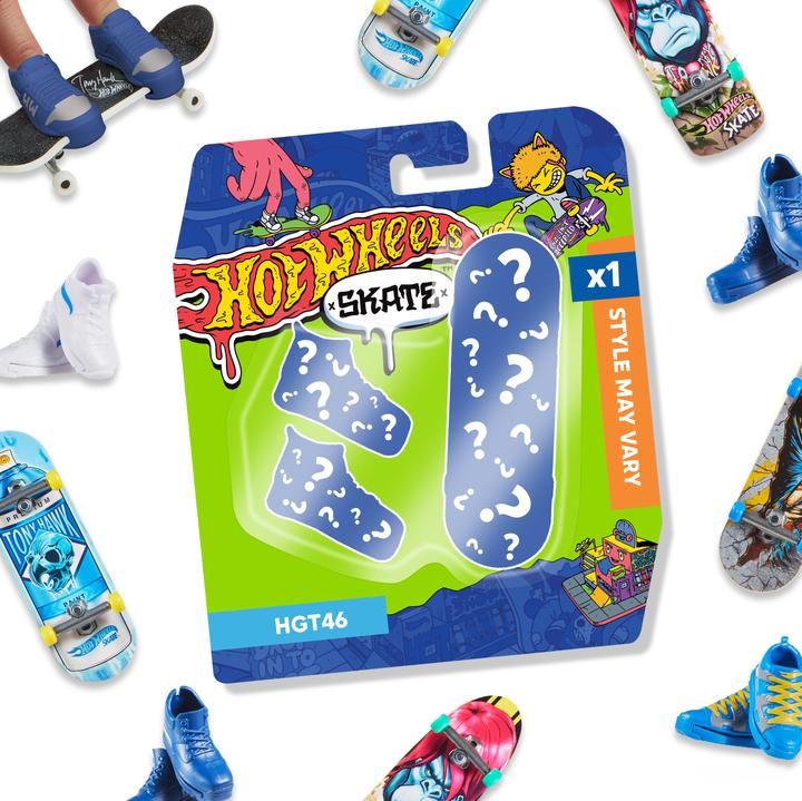 Actual product image Hot Wheels Skate Fingerboard + Shoe Asst