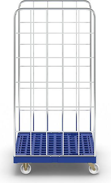 Actual product image kaiserkraft Roller container with plastic roller plate (500 kg)