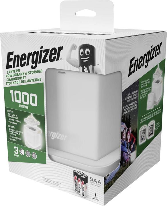 Actual product image Energizer E303974600 Power Light Cube LED camping light battery-operated