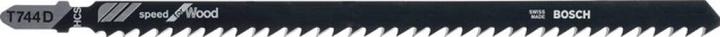 Produktbild Bosch Professional Zubehör Stichsägeblatt T 744 D Speed for Wood, 3er-Pack