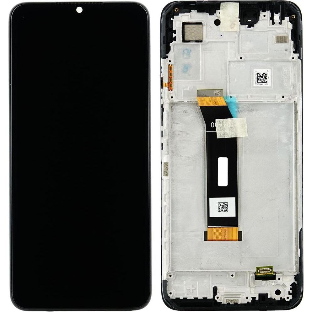 Xiaomi Redmi 10 5G Front Cover Display Module - Black (Xiaomi Redmi 10 5G), Mobilgerät Ersatzteile, 
