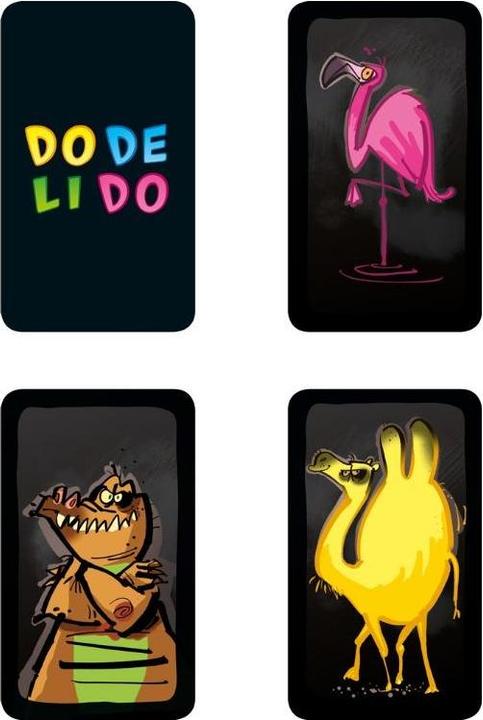 Actual product image Drei Magier Spiele Dodelido (German, French, Italian, English)