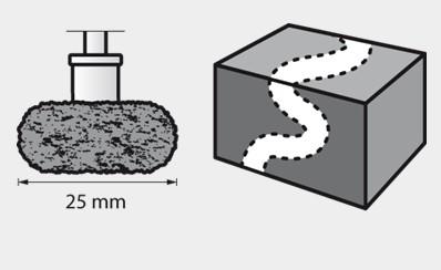 Immagine prodotto Dremel Dischi per smerigliatura fine grossolana/media Ø 25,0 mm, compatibili con EZ SpeedClic (2 pezzi) (180)