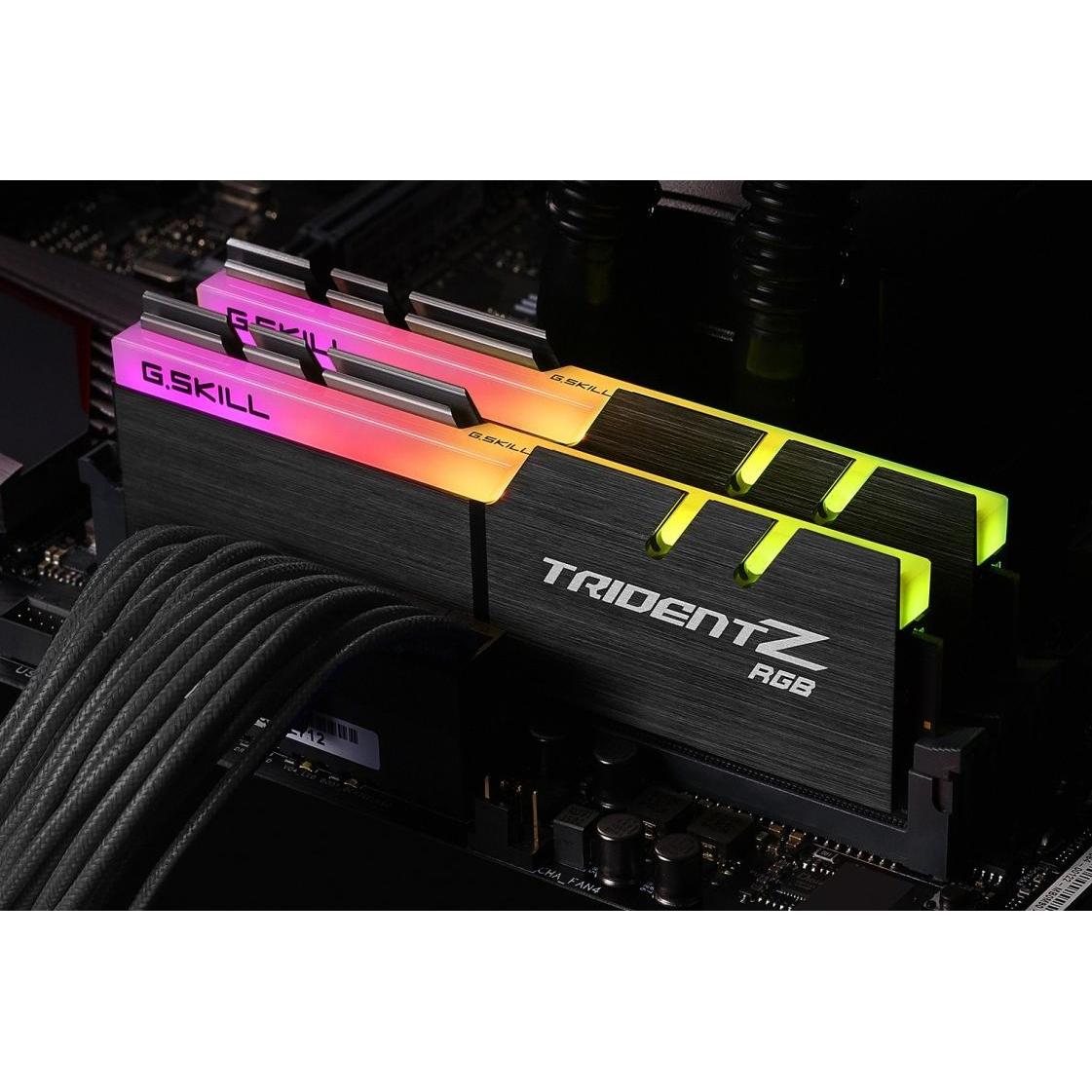 Thumbnail - G.Skill Trident Z RGB (2 x 16GB, 3600 MHz, DDR4-RAM, DIMM), RAM, Schwarz