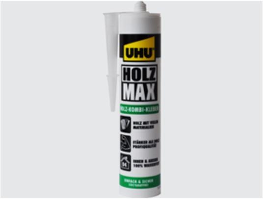 Image du produit UHU Polymère HolzMax (440 g, 380 ml)