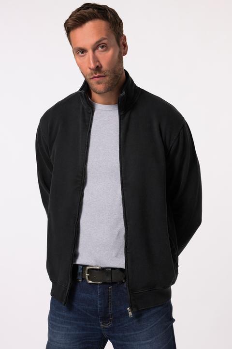 Produktbild JP1880 JP 1880 Sweatjacke, Stehkragen, Vintage Look (4XL)