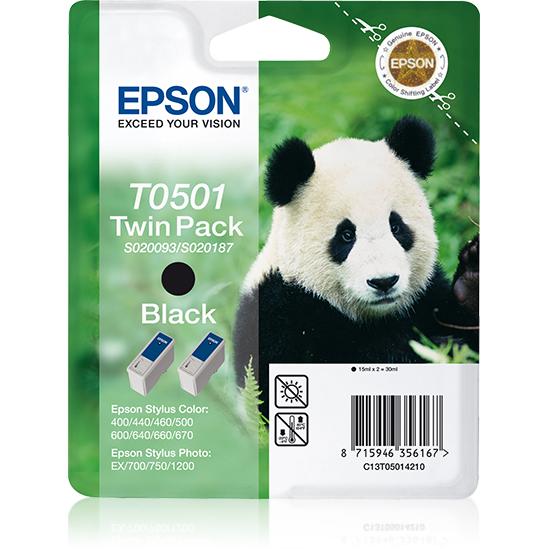 Epson, Druckerpatrone, T0501 (BK)
