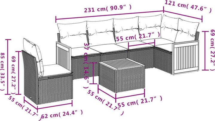 Produktbild vidaXL Enrique
