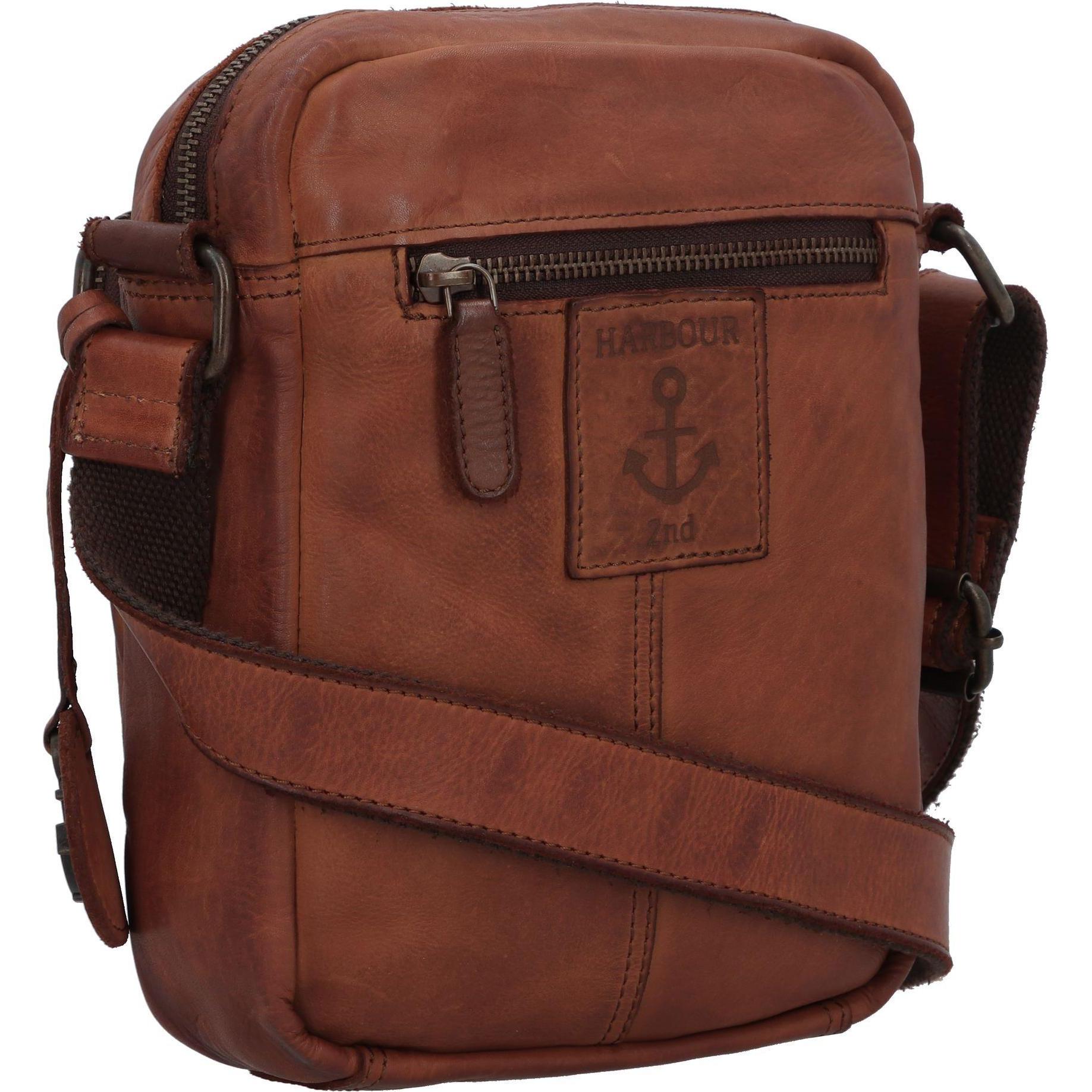 Thumbnail - Harbour 2nd, Handtasche, Urban Poets Umhängetasche Leder 23 cm, Braun