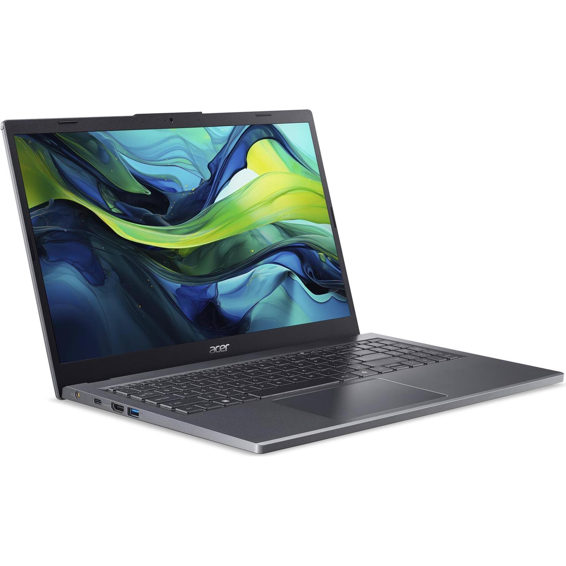 Thumbnail - Acer Aspire 15 (15.60", Intel Core 7 150U, 16 GB, 1000 GB, DE), Notebook, Grau