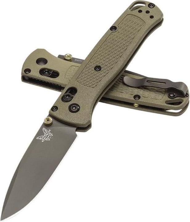 Actual product image Benchmade Bugout Ranger Green Plain (8.23 cm)