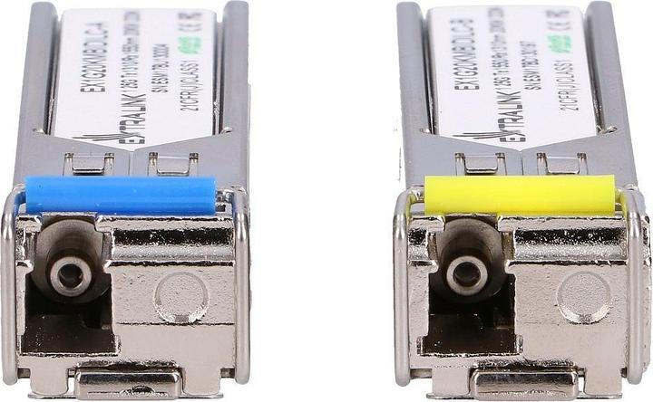 Actual product image Extralink SFP WDM 1310/1550nm | SFP Module | Single mode,, LC, DDM, Pair