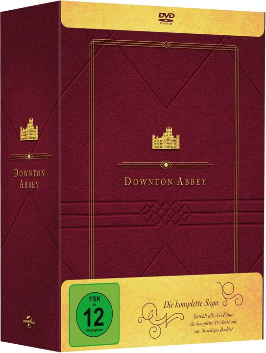 Downton Abbey: Die komplette Saga (DVD, 2025, Deutsch, Englisch)