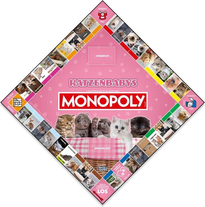 Produktbild Winning Moves Monopoly Katzenbabys (Deutsch, 2 - 6 Spieler)