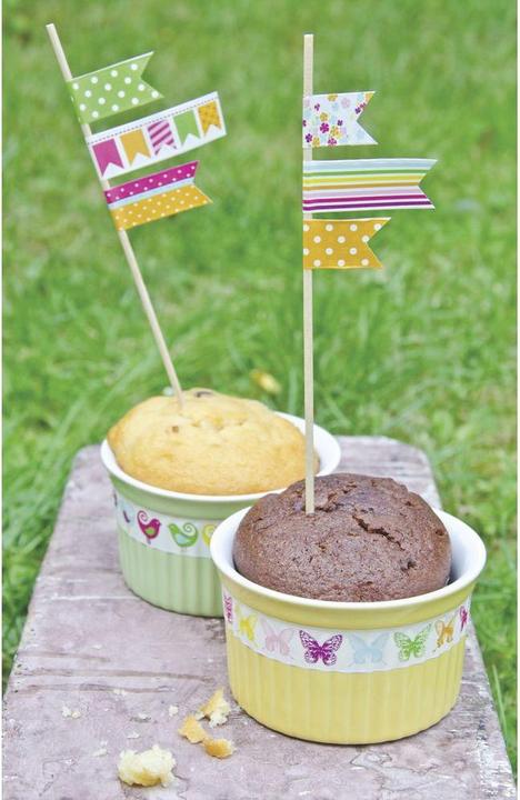 Produktbild Heyda Washi Tape Schmetterlinge Mehrfarbig