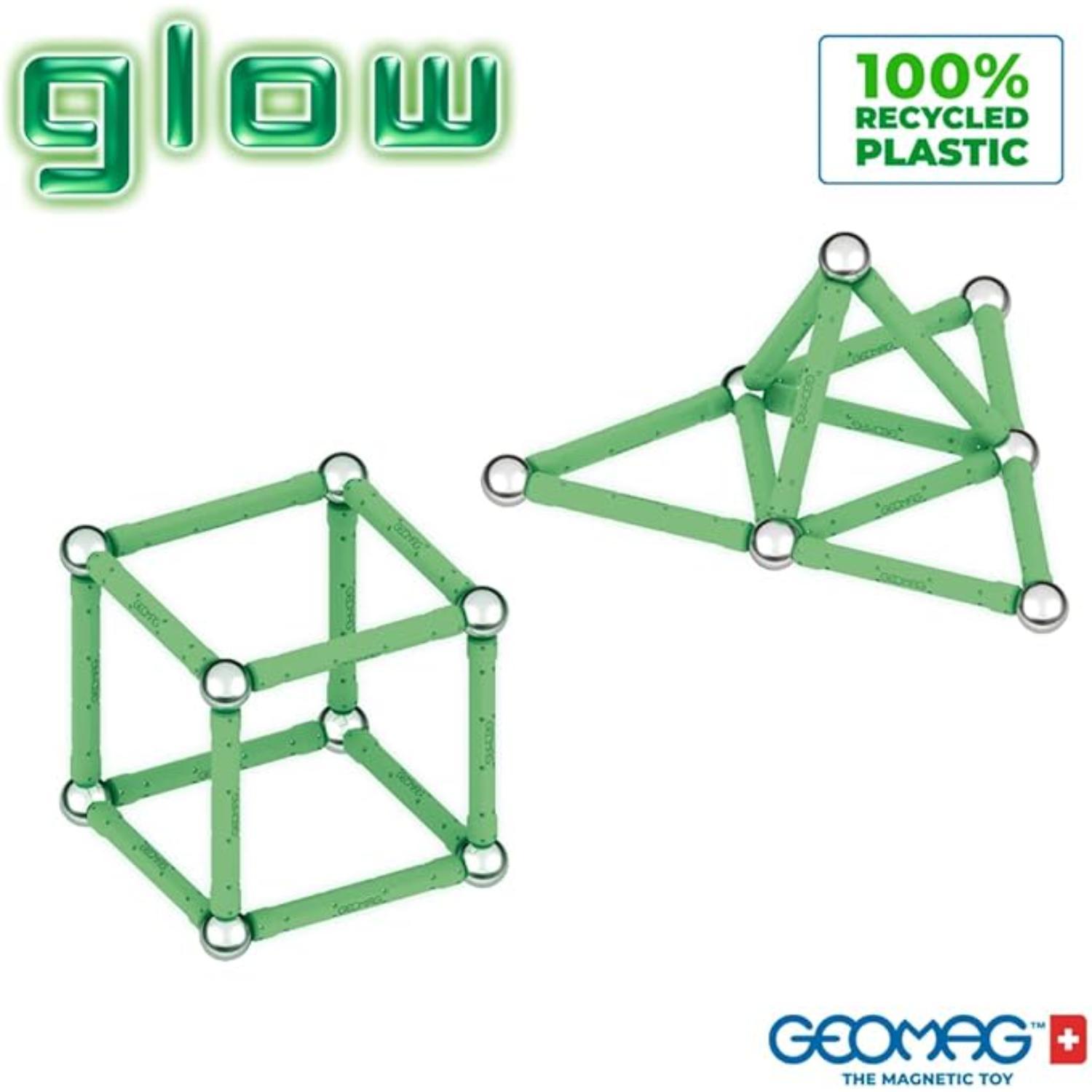 Thumbnail - Geomag GLOW RECYCLED 25 Teile