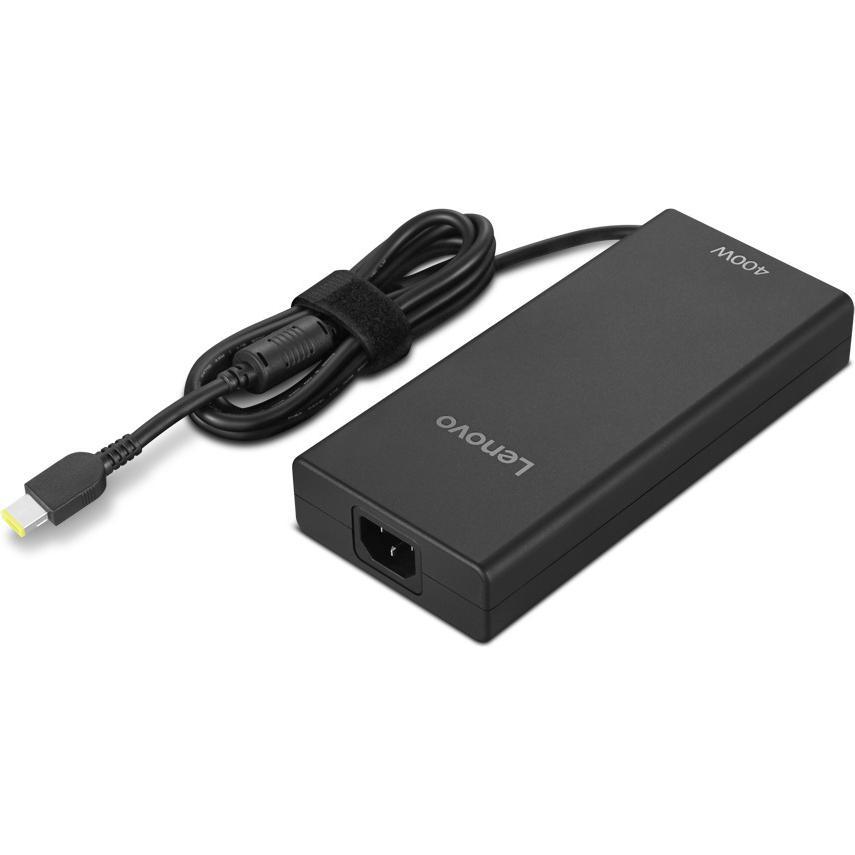 Lenovo Legion 400W AC adapter Slim Tip-EU (P), Notebook Netzteil, Schwarz