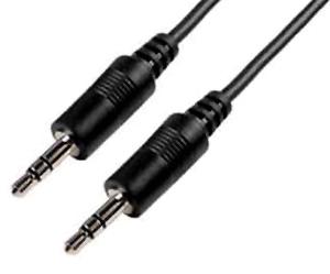 Image du produit EP Câble audio stéréo jack 3,5mm - jack 3,5mm 2,5m (2.50 m, Câble AUX)