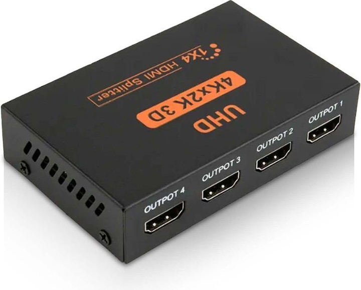 Produktbild Hermex HDMI Splitter HDMI-Splitter-Box HDMI Verteiler HDMI-Signal-Splitter