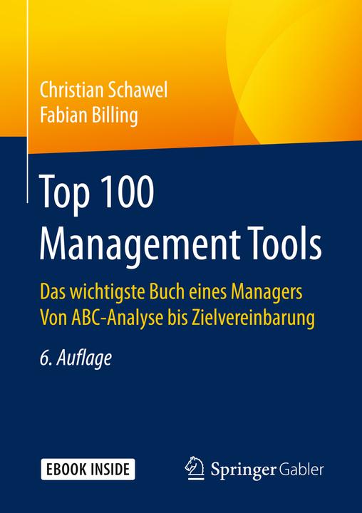 Actual product image Top 100 Management Tools (German, Fabian Billing, 2018)