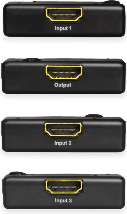 Actual product image LogiLink Switch HDMI port, 1080p/60Hz, Mini, HDCP, CEC