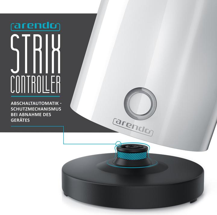 Produktbild Arendo Wasserkocher mit Temperatureinstellung & Warmhaltefunktion (0.50 l)