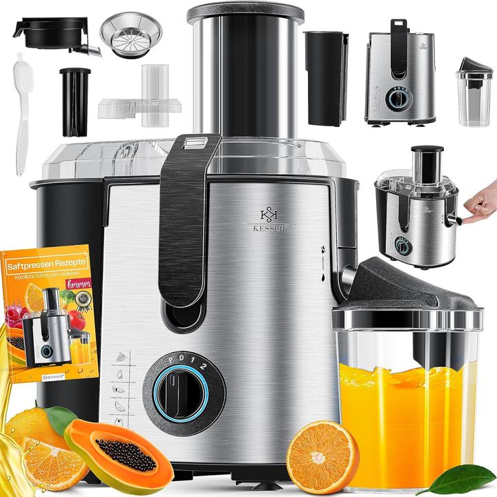 Immagine prodotto Kesser Spremiagrumi per frutta e verdura (argento/nero)