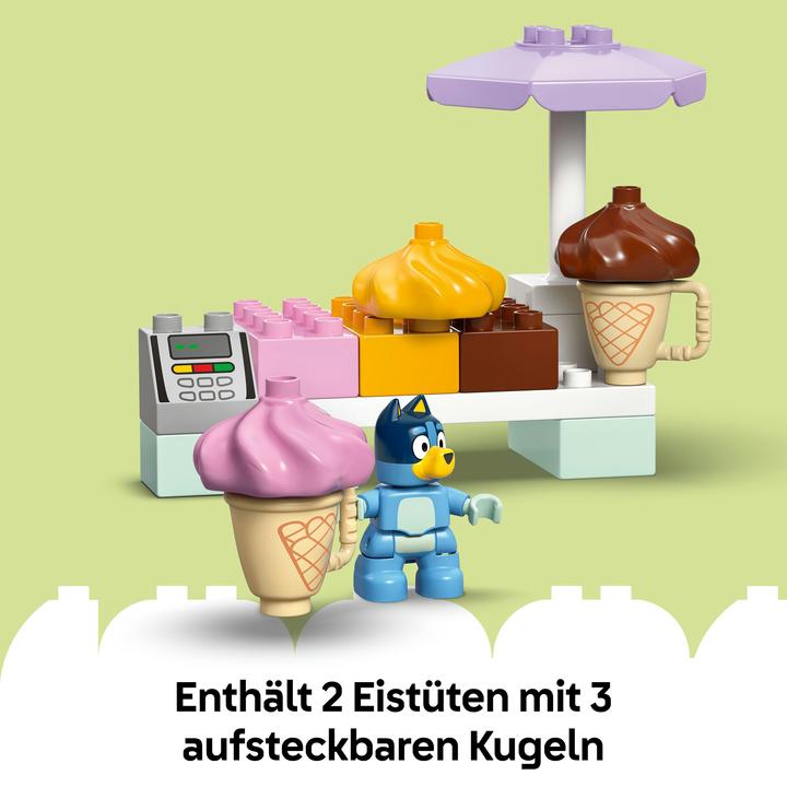 Image du produit LEGO Excursion chez le glacier avec Bluey (10458)