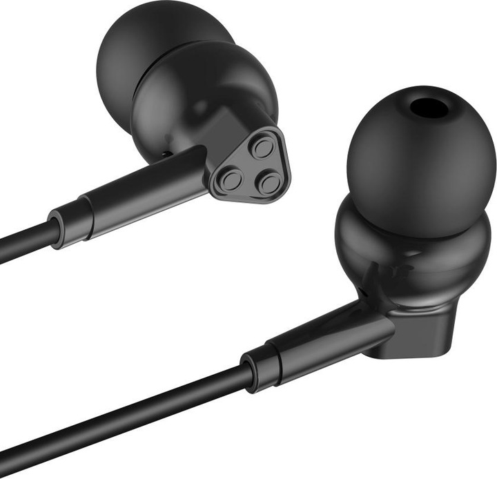Actual product image xO wired earphones EP33 jack 3,5mm black (Cable)